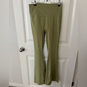 All in motion Celery Green Flared Leggings